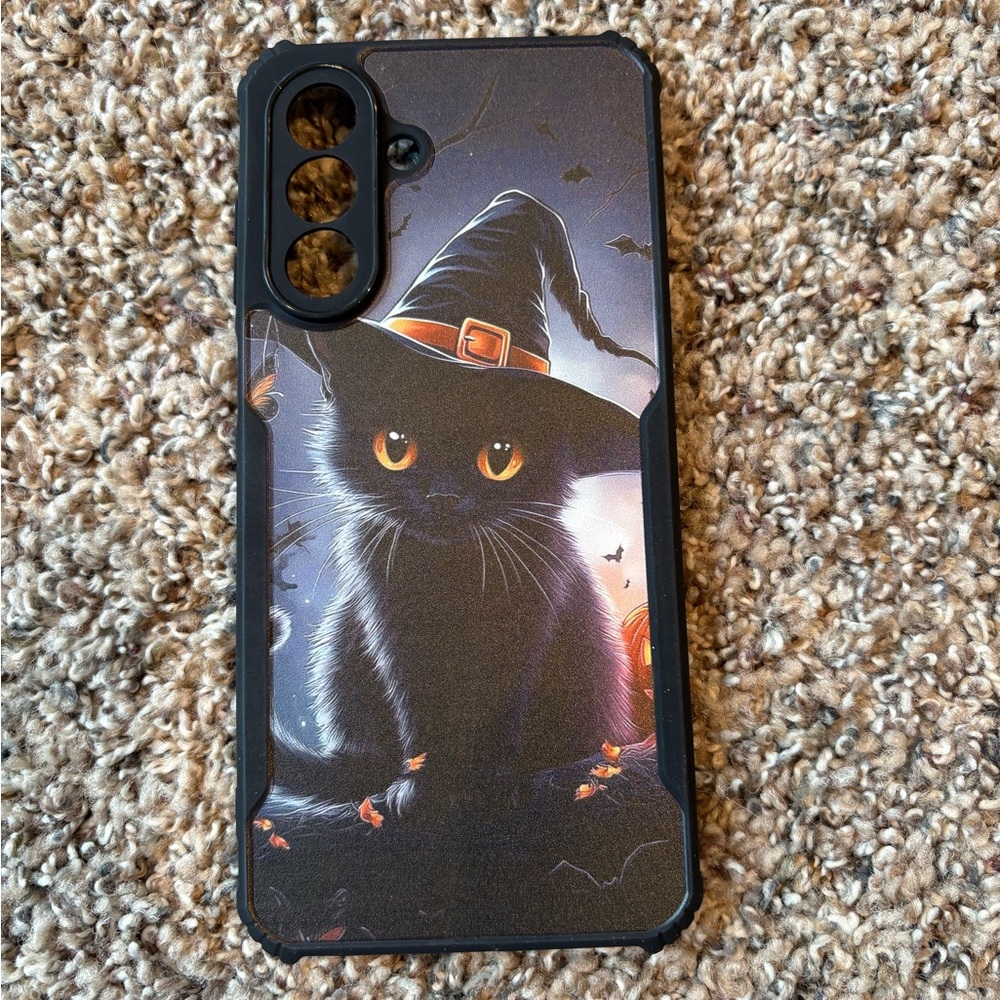 Black Cat Witch Phone Case Samsung A26